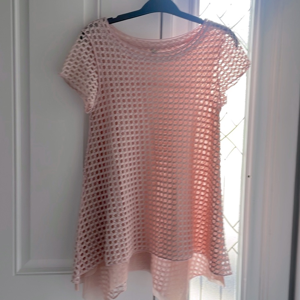Pete brand preloved made in USA spandex lining Peach Terma